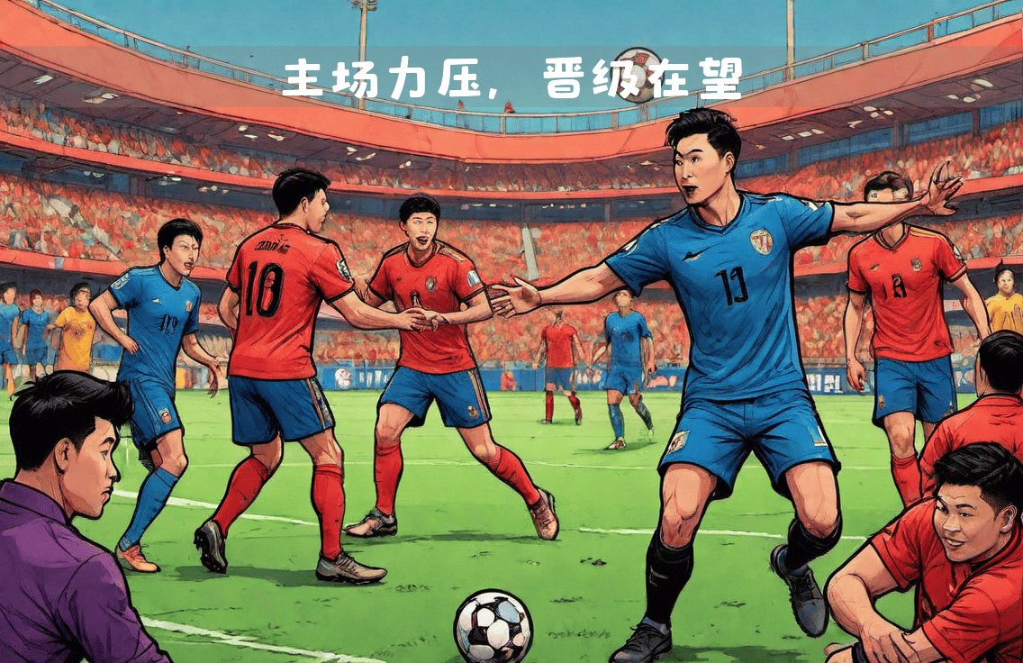 势不可挡！足球比赛中国家队获得胜利